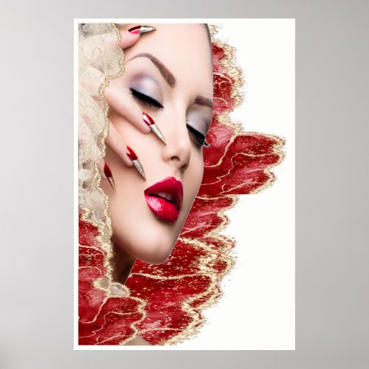 Pools die Poster van Posh Walls (Voorkant)