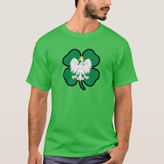 Pools Eagle Clover-shirt T-shirt (Voorkant)