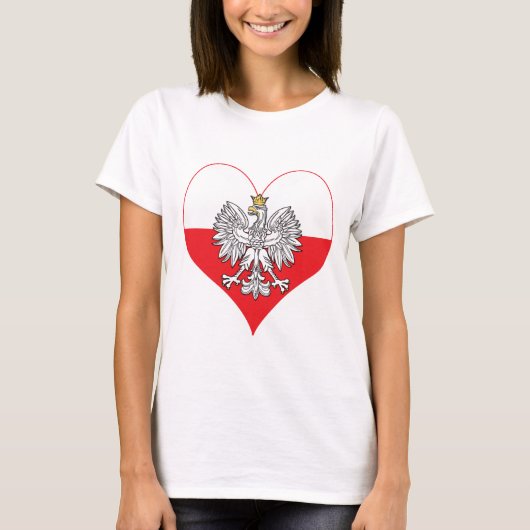 Pools Eagle Heart T-shirt (Voorkant)
