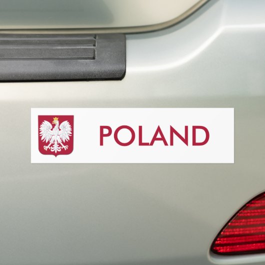 Pools Eagle Red Shield Bumpersticker (Op auto)