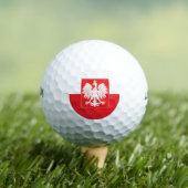 Pools Eagle Red Shield Golfballen (Insitu Shirt)