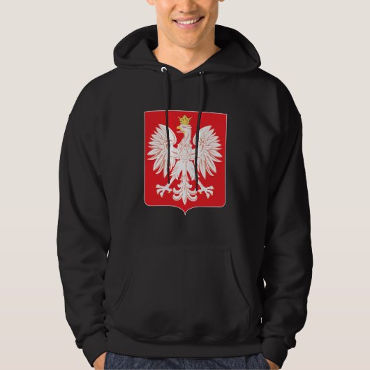 Pools Eagle Red Shield Hoodie (Voorkant)