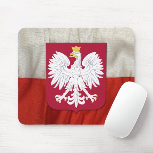 Pools Eagle Red Shield Muismat (Met muis)