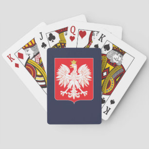 Pools Eagle Red Shield Pokerkaarten