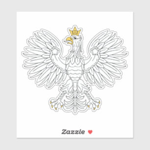 Pools Eagle Sticker