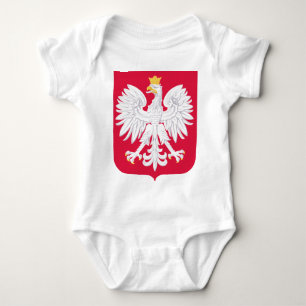 Pools Embleem - Polen Schild - Polska Herb Polski Romper
