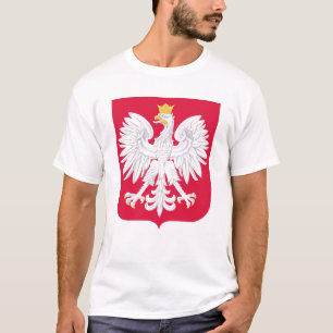 Pools Embleem - Polen Schild - Polska Herb Polski T-shirt