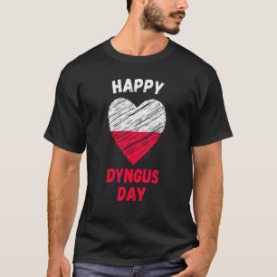 Pools Heart Happy Dyngus Day Polska 2022 T-shirt