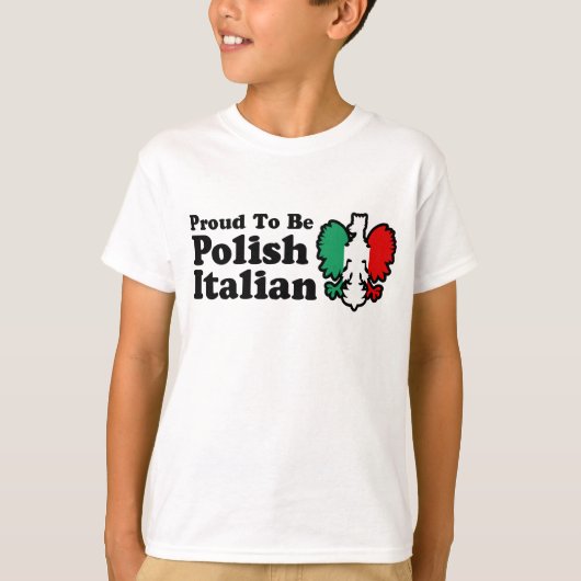 Pools Italiaans T-shirt (Voorkant)