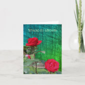 Pools krijgen een goede rode rozenventilator Kaart (Voorkant)