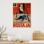 Pools Poster 1922 Grote Canva (Keuken)