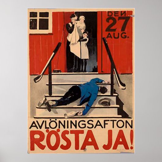 Pools Poster 1922 Grote Canva (Voorkant)
