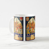 Pools Poster voor reizen Koffiemok (Voorkant links)