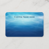 Pools Spa Carte de visite personnalisé (Dos)