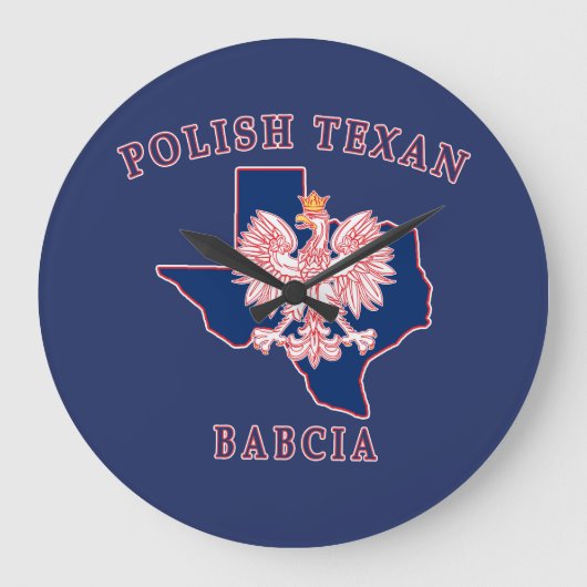 Pools Texan Babcia Grote Klok (Voorkant)