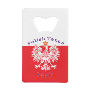 Pools Texan Eagle Busia Kredietkaart Flessenopener