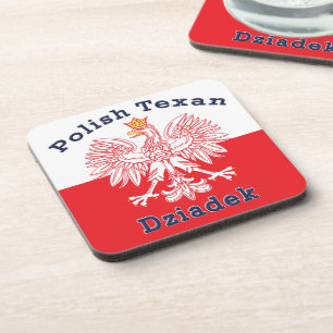 Pools Texan Eagle Dziadek Bier Onderzetter