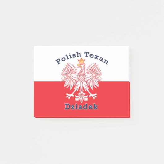 Pools Texan Eagle Dziadek Post-it® Notes (Voorkant)
