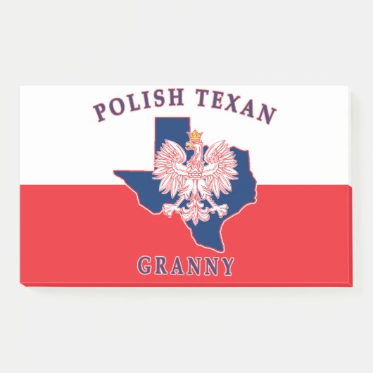 Pools Texan Granny Post-it® Notes (Voorkant)