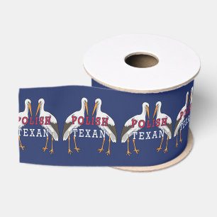 Pools Texan White Stork Grosgrain Lint