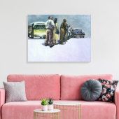 Pools van Defiance 2001 Canvas Afdruk (Insitu (Woonkamer))