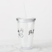 Pools vlaggeschut, Pools Script Polska Acryl Drinkbeker (Links)