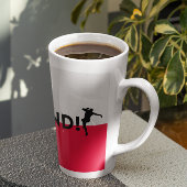 Pools voetbal latte mok