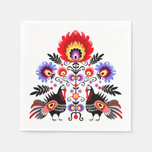 Pools volk servet (Voorkant)