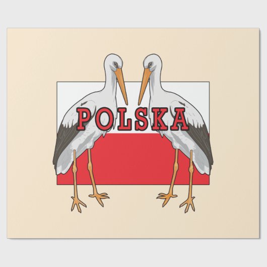 Pools White Stork Polska Cadeaupapier (Vlak)