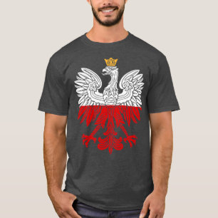 Pools Witte Eagle Polen Polska Design T-shirt