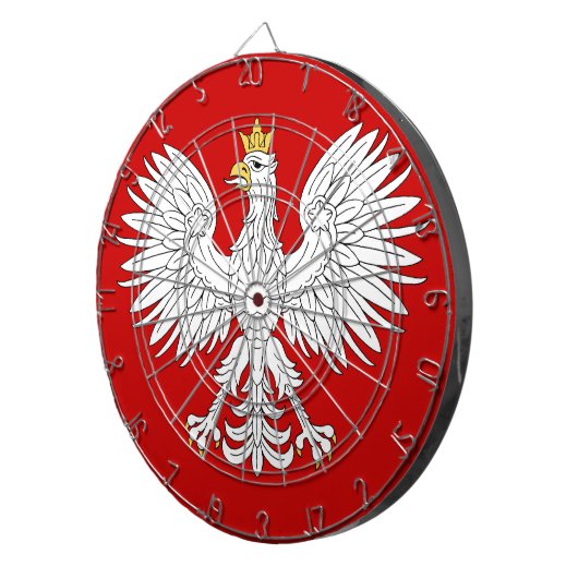 Poolse adelaar dartbord (Voorkant Rechts)