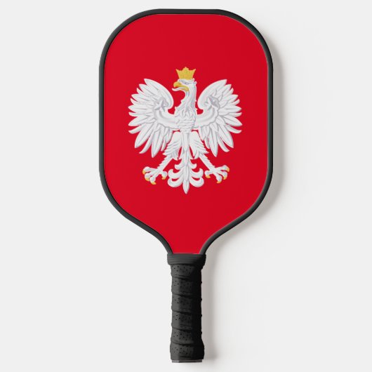 Poolse adelaar Pickleball Paddle (Voorkant)