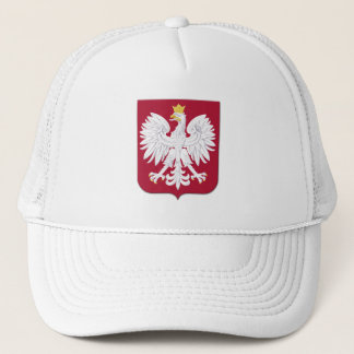 Poolse Adelaar Rode Schild Trucker Pet