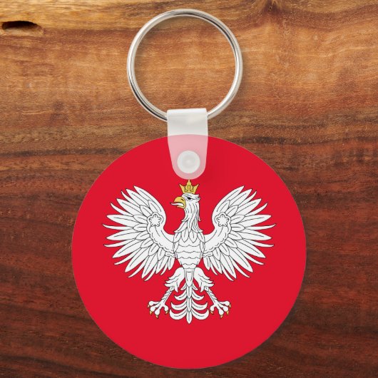 Poolse adelaar sleutelhanger (Achterkant)