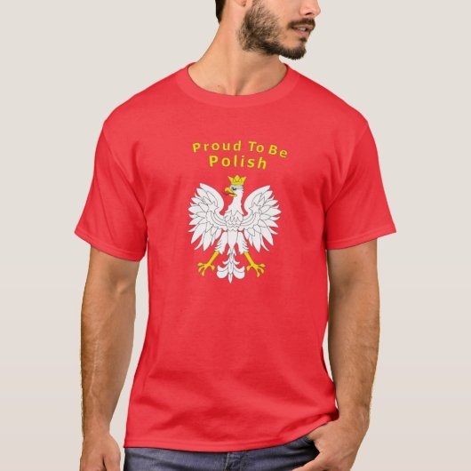 Poolse adelaar t-shirt (Voorkant)