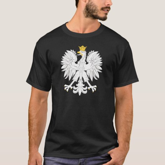 poolse adelaar t-shirt (Voorkant)