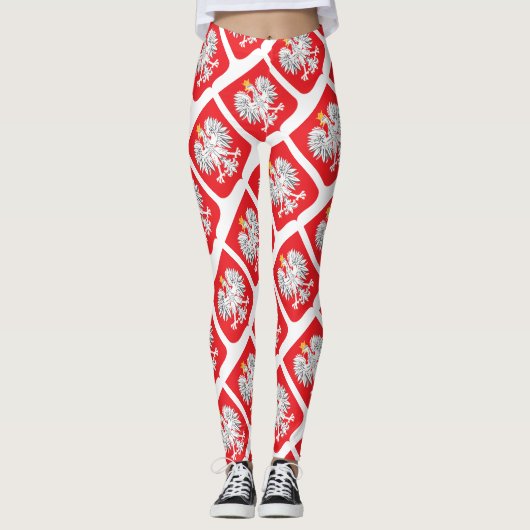 Poolse adelvlag leggings (Voorkant)