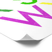 POOLSE ALFABET POSTER (Hoek)