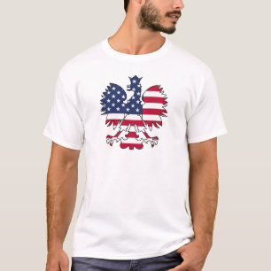 Poolse Amerikaanse adelaar T-shirt