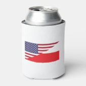 Poolse Amerikaanse Koelbox Blikjeskoeler (Blikje Voorkant)