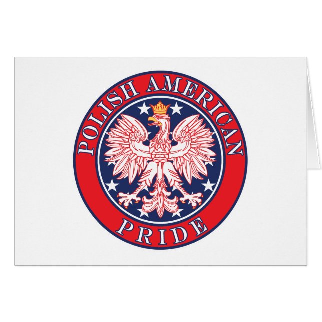 Poolse Amerikaanse Pride (Voorkant Horizontaal)