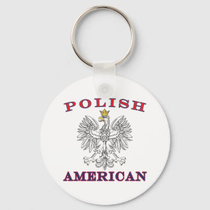 Poolse Amerikaanse witte adelaar Sleutelhanger