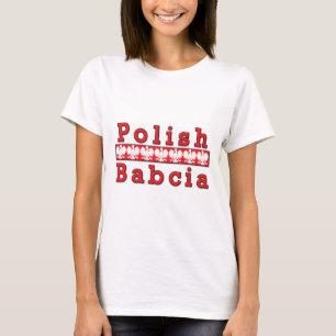 Poolse Babcia Eagles T-shirt
