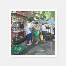Poolse Babushka-dames Napkins! Vrijgezellenfeest!