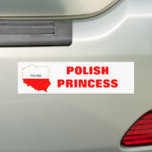 POOLSE BEGINSEL BUMPERSTICKER (Op auto)