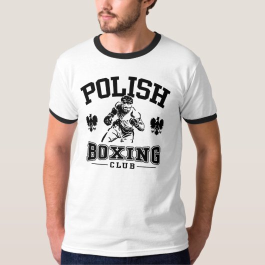 Poolse boksen t-shirt (Voorkant)