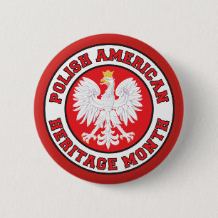 Poolse Button van de Witte Eagle