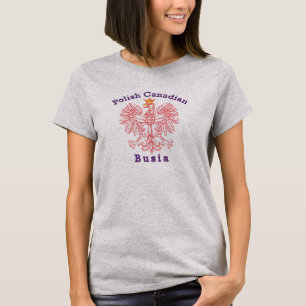 Poolse Canadese adelaar Busia T-shirt