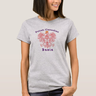 Poolse Canadese adelaar Busia T-shirt