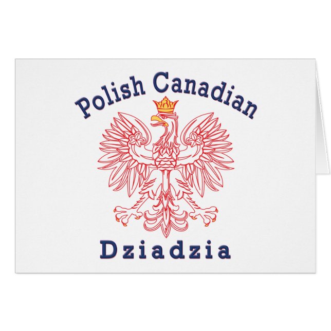 Poolse Canadese adelaar Dziadzia (Voorkant Horizontaal)